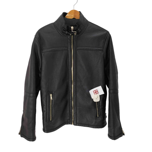 ザラマン ZARA MAN 裏地ボア フェイクレザージャケット メンズ JPN:M